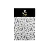 Adesivos para Nail Art Borboleta Dourada e Prateada com Padrão de Formiga, Folha de Ouro e Prata, Trevo de Quatro Folhas, Estrela Explosiva e Pedrarias, Modelo Popular Yt8946