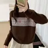 Suéter Redondo de Punto Fair Isle Retro para Mujer, Se Puede Usar Solo o Como Prenda Base, Top de Diseño Novedoso Otoño/Invierno 2026