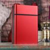 Estuche para Cigarrillos de Aleación de Aluminio Laifu 20 Paquetes Enteros Blandos en Estuche Creativo Portátil para Hombre con Tapa Elástica Automática Desplegable Estuche para Cigarrillos Gruesos