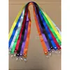 Cordão com Gancho Duplo de 2cm Marca de Fábrica Cordão para Crachá de Trabalho Tira para Crachá de Peito Cordão para Crachá de Exposição Porta-Crachá de Peito Cordão para Crachá de Trabalho