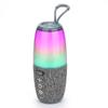 Nuevo Altavoz Bluetooth Tg644 con Luz Ambiental LED Pulsante Colorida de Pantalla Completa, Admite Inserción de Tarjeta, Unidad USB, Altavoz Subwoofer TWS