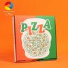 Caixa de pizza para assar e levar para viagem Caixa de embalagem dobrável para pizza Impressão colorida Caixa de comida para viagem Caixa de pizza de qualidade alimentar