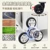 Venta al por mayor del fabricante Carrito de compras plegable portátil para supermercado Carrito de comestibles Carrito pequeño Rueda universal Carrito de plástico Carrito de empuje pequeño