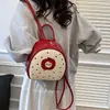 Mochila Mini Gatinha Kt Super Popular em Formato de Ovo 2026 Novo Modelo Mochila Pu Pai e Filho com Acabamento de Alto Padrão para Passeios