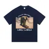 Camisetas de Verão de Algodão Engraçadas Meme Italian Brainrot Lirili Larila