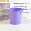 Porta-Canetas Engraçado Grande Capacidade Estilo Americano Porta-Canetas de Ferro Estudante Feminina Mesa Barril de Ferro Escritório Alto Valor Estético Simples Ins