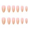 Manicura Simple Portátil Uñas Almendradas Brillo Dorado Parche Flash Removible Transfronterizo Dulce Uñas Postizas