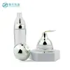 Botella de Vidrio Cónica Cosmética para Loción de 120 ml, Botella con Dispensador, Botella con Spray, Tarro de Crema de Boca Ancha de 100 g en Stock