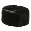 Sombrero Lei Feng para hombre con protección para los oídos, un sombrero de algodón clásico estilo noreste, engrosado y forrado para abrigar, a prueba de viento, resistente al frío y adecuado para esquiar
