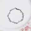 Pulsera Clásica Nueva de Moda Cruzada con Circonita Atmósfera Exquisita Versátil Pulsera para Mujer Venta Directa de Fábrica