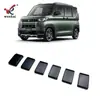 Adecuado para Mitsubishi 23 Delica Mini Rejilla Delantera Modificada Embellecedor Galvanizado Marco Decorativo Especial para Rejilla Delantera