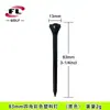 Fabricante Buddha Power Tee de Golf de Venta Caliente Transfronterizo con Tapa de Flor de Cuatro Esquinas, Tee de Material Plástico ABS