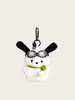 Pingente de Bolsa de Filhote Fofo Pingente de Mochila Boneca Boneca de Pelúcia Chaveiro Pingente de Filhote Presente Criativo