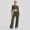 Conjunto Esportivo de Manga Curta com Costas Nuas Transfronteiriço para Mulheres com Bojos Top Fitness Roupa Esportiva ao Ar Livre Roupa de Yoga