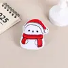 Chaveiro de Pelúcia Série de Natal Pequeno Pingente Presente de Feriado Broche Pequenos Acessórios de Joia Pingente de Bolsa Venda por Atacado