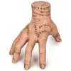 Carnaval de Mano Fantasma de Halloween Transfronteriza Mano Fantasma de Addams Mano Fantasma de Wednesday Mano Cortada de Vinilo Accesorios para Bromas