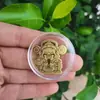 Oro Puro 999 Pegatina de Oro para Teléfono 2mg Paz y Alegría Dios de la Riqueza con Adhesivo Trasero Pequeño Regalo para Atraer Tráfico Fabricante Mayorista