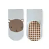 Meias de Chão de Outono para Bebês com Pontos Antiderrapantes, Meias de Chão Infantis, Meias para Bebês Andarem, Meias de Algodão de Tubo Médio Sem Costura Classe A
