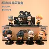 Envío Gratis para Clientes Nuevos: Serie de Temporada de Lluvias Figuras de Caja Sorpresa Demon Slayer - Tanjiro, Inosuke Modelos de Juguete, Coleccionables de Moda