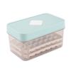 Molde de prensado transfronterizo con tapa para cubitos de hielo, caja de hielo cuadrada de grado alimenticio, refrigerador, caja de almacenamiento de hielo congelado