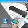 Impresora portátil A4 transfronteriza, máquina térmica Bluetooth para transferencia de tatuajes de oficina, se conecta a teléfonos móviles y computadoras, popular entre los artistas del tatuaje
