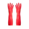 Guantes de Plástico de Goma Impermeables con Patrón Imprimible para Lavar Platos, Limpieza del Hogar, para Mujer