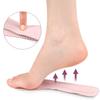 Plantillas autoadhesivas para sandalias de verano transpirables absorbentes del sudor zapatos de tacón alto pegatinas antideslizantes almohadilla recortada para mujer suela suave delgada