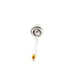 Separador de Clara de Huevo, Herramienta de Acero Inoxidable para Separar Yema de Huevo para Alimentos de Bebé, Filtro y Separador de Proteína Líquida de Huevo
