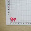 Estilo Japonés Más Vendido Estilo Celebridad de Internet Lazo de Campana Accesorios Acrílicos Hecho a Mano DIY Pegamento de Crema Pasador para Niña Funda de Teléfono