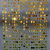 Cortina de Fio com Lantejoulas para Casamento Fundo Dourado Prateado Contas Redondas Cordão de Luz Cortina Suspensa Espelho Decoração de Teto de Casamento Adereços