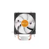 Jinhetian Fobosi G490 Radiador Host de Computadora Torre de Doble Tubo de Calor Radiador de CPU Multiplataforma 1700