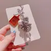 HD7319ins Uva do Vento Nova Bolsa de Contas Chaveiro de Metal Coração Pingente de Franja Pingente de Telefone Acessórios