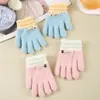 Guantes de Invierno para Bebé Niños Cinco Dedos Dedos Separados Lindos de Niña de Niño Infantiles Engrosados 1-3 Años 2 Cálidos
