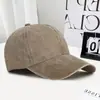 Gorra de Béisbol Lavada Estilo Coreano Vintage para Mujer de Algodón Puro con Logo Personalizado, Sombrero de Sol Retro de Visera Curva, Gorra de Pico de Color Sólido con Letras