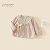 Abrigo de Otoño para Niña 2026 Nueva Moda Top para Bebé Niña Principios de Otoño Clase Infantil Ropa de Moda 3
