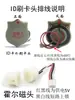 Cerradura de Control Eléctrico Desbloqueo por Apagón Motor de Bloqueo Cabezal de Tarjeta Placa Base Cabezal de Sensor Accesorios de Cerradura de Tarjeta de Identificación Placa de Circuito Cerradura Silenciosa