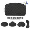 Patches de Reparo para Forro de Tênis em Malha, Patches Autoadesivos Fortes para Calcanhar Anti-Atrito, Patches de Reparo Invisíveis para Danos na Superfície do Sapato