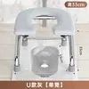 Silla de tocador plegable de acero inoxidable para ancianos y mujeres embarazadas, taburete de baño, taburete de ducha a prueba de salpicaduras