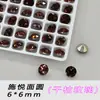 Pedras de Strass de Alta Qualidade K9 para Nail Art, Redondas de 6mm, Super Brilhantes, Strass Empilhados, Diamantes de Vidro Pequenos Redondos com Base Pontiaguda, Pedras de Strass para Nail Art DIY