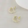 Super Fada Coreana Clipe de Orelha Doce Pequeno Fresco Furos na Orelha Brincos de Orelha Elegante Nicho Versátil Alta Qualidade Incensário Mosquito Clipe de Orelha