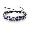 Pulseira de Corda Tecida Bohemian Estilo Étnico Europeu e Americano Estilo Literário Nepal Ajustável Joia