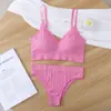 Conjunto de Sutiã Camisola Novo Estilo, Respirável e Confortável, Lindo Detalhe nas Costas Roupa Íntima Feminina, Conjunto de Sutiã Push-Up Sem Fio à Prova de Impacto para Mulheres