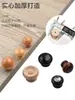 Manija Pequeña de Agujero Único de Madera Maciza para Cajones, Manija Redonda de Madera Natural para Armarios y Gabinetes, Manija de Cajón de Madera con Forma de Hongo