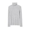 Ropa de otoño e invierno Baishiwang tan fácil ~ suéter de lana de cuello alto para mujer elástico ajustado adelgazante camiseta interior