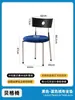 Silla Usada Mesa de Comedor Madera Maciza Apartamento Pequeño Diseñador Acero Inoxidable Silla de Comedor Hogar Silla Retro Silla Celebridad de Internet Silla con Respaldo