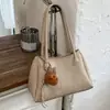 Bolsa de Hombro Transfronteriza Otoño 2025 Nueva Vintage Gran Capacidad Debajo del Brazo Moda Versátil Simple Bolsita de Nicho para Viajar