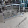Jaula Grande con Barras de Acero Sólido Reforzadas, Desmontable y Soldada, Adecuada para Corrales de Perros, Uso en Exteriores y Zonas Rurales
