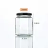 Atacado Pote de Vidro Hexagonal para Mel 500ml Hermético Espessado para Conservas Pote para Picles Pote para Doce Pote Dispensador Grande Capacidade