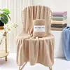 Toalla de Baño Grande con Patrón de Piña al por Mayor Transfronteriza Toalla de Regalo Engrosada de Coral Fleece Toalla de Baño Toalla de Baño para Pareja Secado Rápido y Absorbente