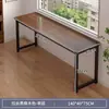 Mesa Simples para Moradia de Aluguel, Mesa de Computador Retangular, Mesa Simples de Parede para Uso Doméstico na Sala de Estar, Uso Doméstico para Adultos